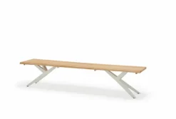 Musterring Gartenbänke|Balkonbänke-Gartenbank Skagen 220 x 40 cm Ivory