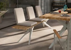 Musterring Gartenbänke|Balkonbänke-Gartenbank Skagen 220 x 40 cm Ivory