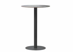 Segarda Balkontische|Gartentische-Garten-Bartisch Muses Essgruppe Ø 70 cm Anthrazit