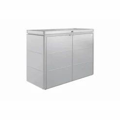 biohort Gartenregale-Garten-Highboard 160 cm Silber
