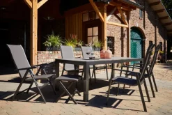 Gartenhocker Kedline, Alu/Textilene<MWH Discount