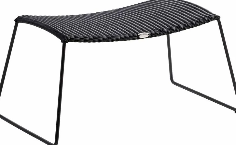 Gartenhocker Und Fußablagen|Cane-line Gartenhocker Breeze, Faser Schwarz
