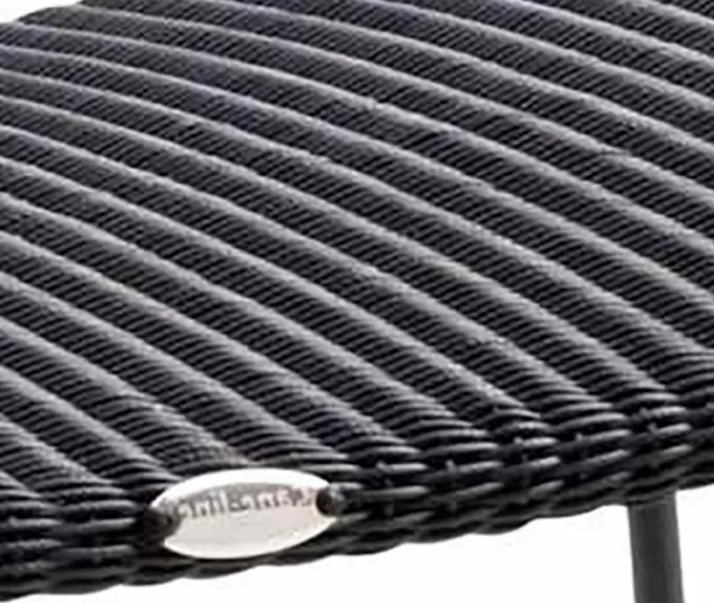 Gartenhocker Und Fußablagen|Cane-line Gartenhocker Breeze, Faser Schwarz