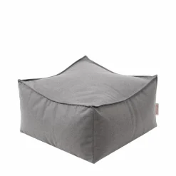 blomus Gartenhocker Und Fußablagen-Gartenhocker Stay Hocker 60 x 32 x 60 cm Hellgrau