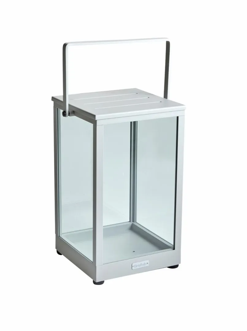 Brafab Laternen|Laternen-Gartenlaterne Belfort 27 x 43 x 27 cm Light Grey