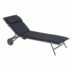 Gartenliegen|Balkonliegen|Lafuma Mobilier Gartenliege Miami II Dark Grey