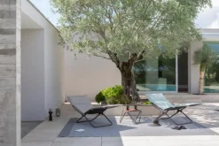 Lafuma Mobilier Gartenstühle|Gartensessel-Gartenliege Privilege, Stahl/Hedona Beige