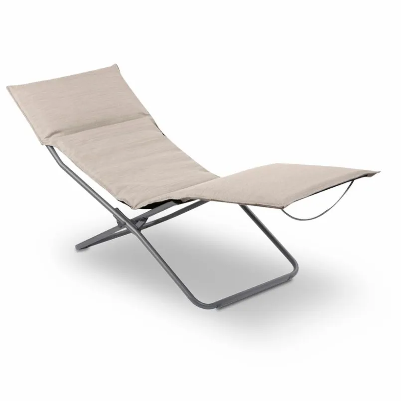 Lafuma Mobilier Gartenstühle|Gartensessel-Gartenliege Privilege, Stahl/Hedona Beige