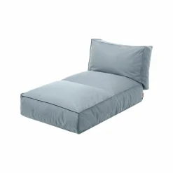 Outdoor-Sitzsäcke|Gartensofas|blomus Gartenliege Stay Daybed S 80x25x190 cm Blau