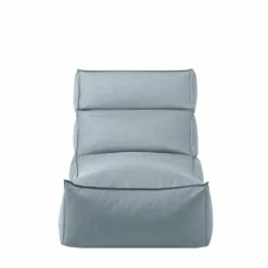 blomus Outdoor-Sitzsäcke|Gartensofas-Gartenliege Stay Lounger L 80x80x150 cm Blau