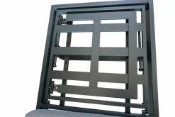 Loungeliegen|Gartenliegen| Gartenliegen Set Flin 2 tlg. Grau