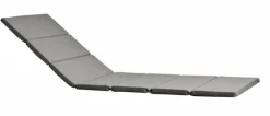 Cane-line Gartenliegen-Auflagen-Gartenliegen-Auflage Relax 197 x 82 cm Grau