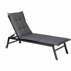 Gartenliegen-Auflage Oxford Grey 200 x 60 cm<Madison New