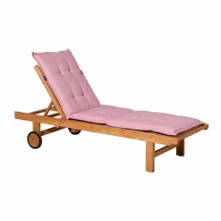 Madison Gartenliegen-Auflagen-Gartenliegen-Auflage Panama Soft 200 x 60 cm Pink
