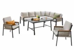 Gartenmöbel Set Catania 6-tlg.< Discount