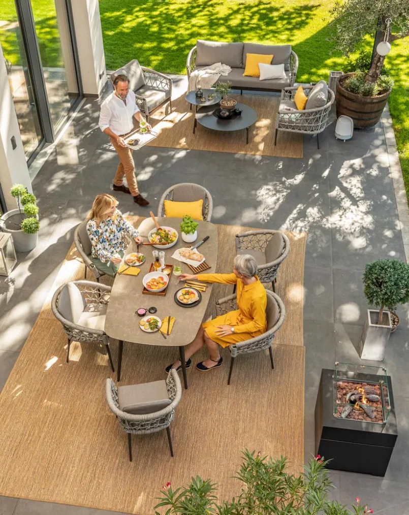 Gartenmöbel-Set Muses Essgruppe 7tlg.<Segarda Discount