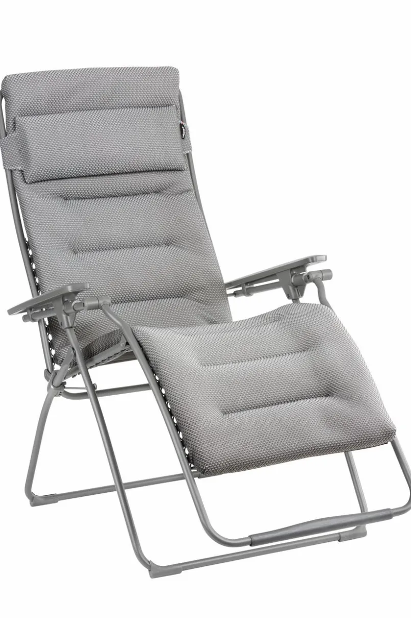 Lafuma Mobilier Gartenstühle-Gartensessel Futura Be Comfort XL Silber