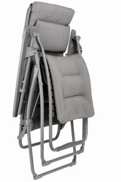 Lafuma Mobilier Gartenstühle-Gartensessel Futura Be Comfort XL Silber