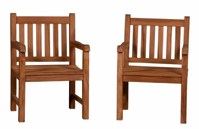 Balkonmöbel-Sets|Gartenmöbel-Sets| Gartensessel Avignon Flexi-Sitz 3tlg. Teak