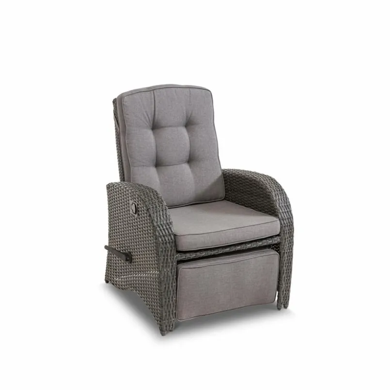 Gartensessel Deluxe Lounge Grau< Hot