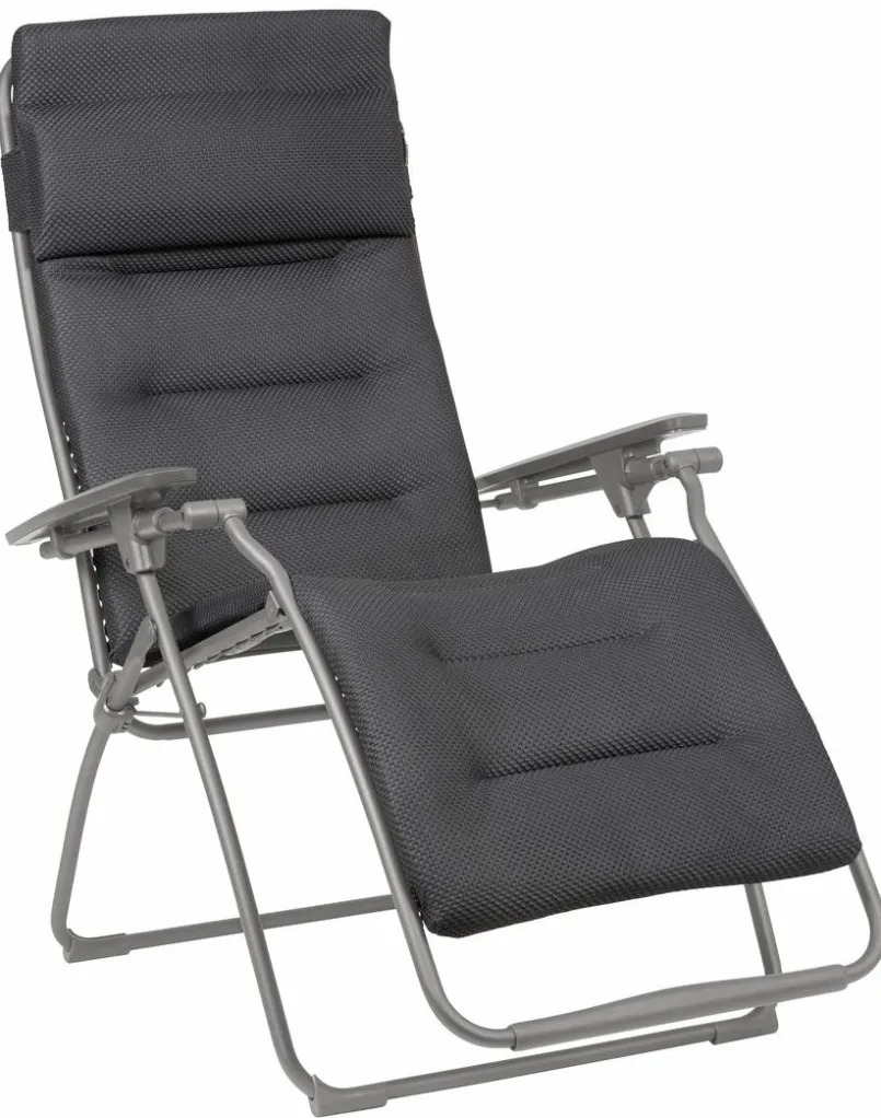 Lafuma Mobilier Gartenstühle-Gartensessel Futura Be Comfort Dunkelgrau