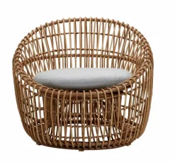 Gartenstühle|Gartensessel|Cane-line Gartensessel Nest 90 x 80 x 84 cm Beige