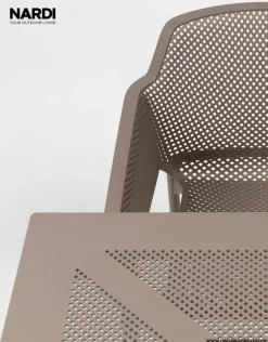 Nardi Gartenstühle|Gartensessel-Gartensessel Net Lounge Relax Taupe