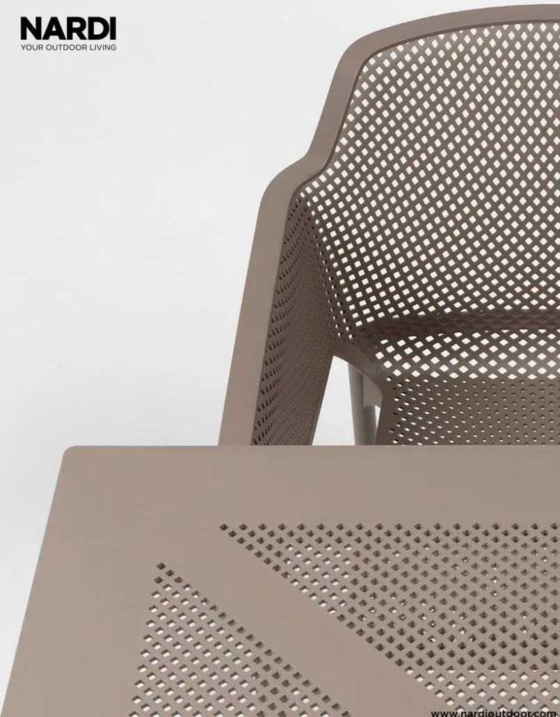 Nardi Gartenstühle|Gartensessel-Gartensessel Net Lounge Relax Taupe