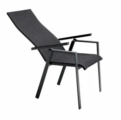 Loungesessel|Gartenstühle|solpuri Gartensessel Soul, verstellbar Schwarz