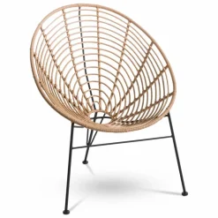 Gartenstühle|Gartensessel-Gartensessel Tahiti, PE-Geflecht Natur