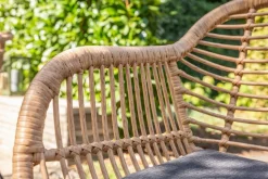 Gartenstühle|Loungesessel| Gartensessel Tonga, PE-Geflecht Natur