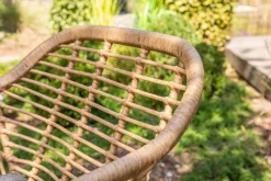 Gartenstühle|Loungesessel| Gartensessel Tonga, PE-Geflecht Natur