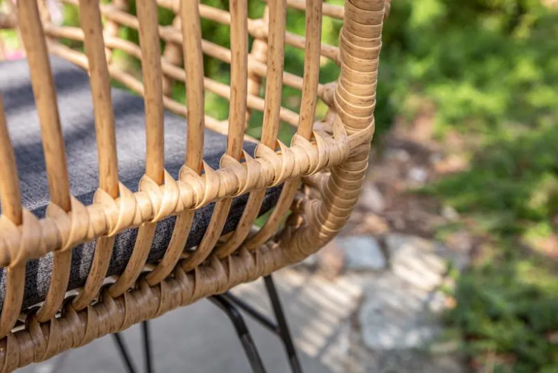 Gartenstühle|Loungesessel| Gartensessel Tonga, PE-Geflecht Natur