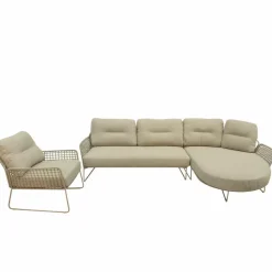 Gartensofas|Loungesofas|idyl Gartensofa Bakki Latte