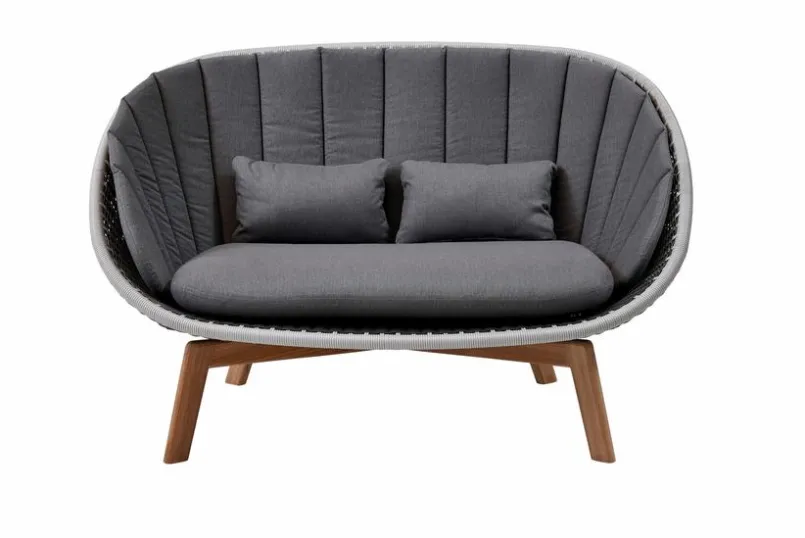 Gartensofas|Loungesofas|Cane-line Gartensofa Peacock Dunkelgrau