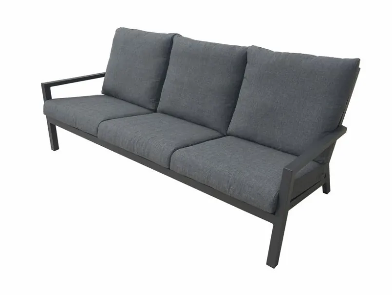 Gartensofas|Loungesofas| Gartensofa Set Riverton 2tlg. Blau