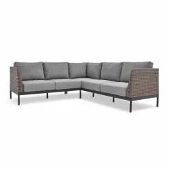 idyl Gartensofas|Loungesofas-Gartensofa Setja 3-Sitzer Grau