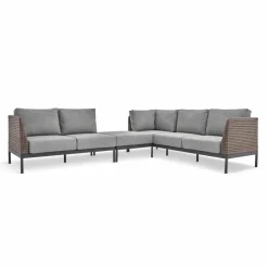 Gartensofas|Loungesofas|idyl Gartensofa Setja 2-Sitzer AL rechts Grau