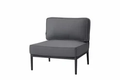 Cane-line Gartensofas|Loungesofas-Gartensofa-Modul Conic, Aluminium Grau