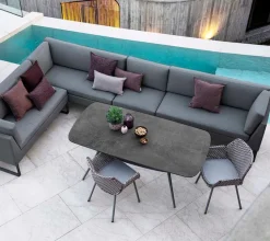 Gartensofa-Modul Flex 2-Sitzer links<Cane-line Clearance