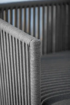 Gartensofas|Loungesofas|Cane-line Gartensofa-Modul Moments, Rope Grau