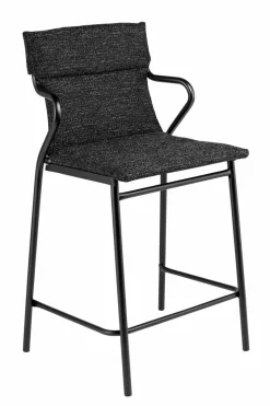 Gartenstühle|Lafuma Mobilier Gartenstuhl Ancone Middle High Schwarz