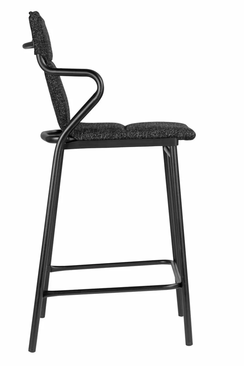 Gartenstühle|Lafuma Mobilier Gartenstuhl Ancone Middle High Schwarz