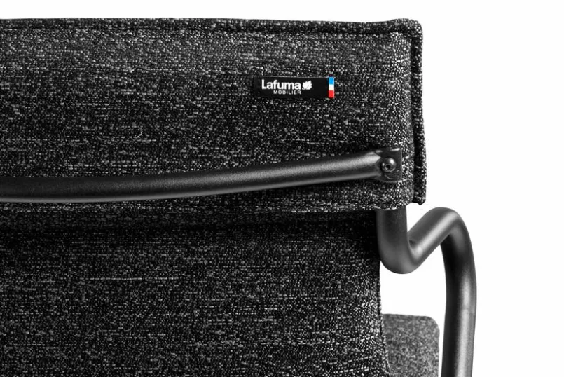 Gartenstühle|Lafuma Mobilier Gartenstuhl Ancone Middle High Schwarz