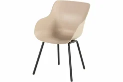 SCHÖNER WOHNEN-Kollektion Gartenstühle-Gartenstuhl Lieke Taupe