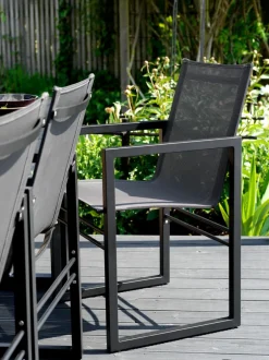 Gartenstühle|Brafab Gartenstuhl Vevi Schwarz