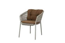 Gartenstuhl-Auflagen|Cane-line Gartenstuhl-Auflage Ocean Dining 2tlg. Umbra