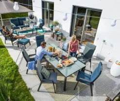 Gartenstuhl-Auflage Deluxe Alu< Sale