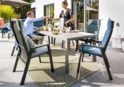 Gartenstuhl-Auflage Deluxe Alu< Best