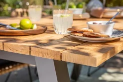 Gartentische| Gartentisch Vermont 180 x 100 cm Teak
